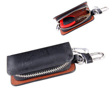 Load image into Gallery viewer, Universal Leather Roots Texture Waist Hanging Zipper Wallets Key Holder Bag (No Include Key)