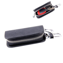 Load image into Gallery viewer, Universal Leather Denim Texture Waist Hanging Zipper Wallets Key Holder Bag (No Include Key)