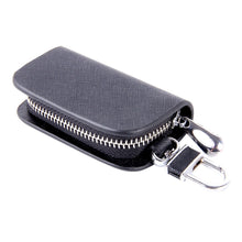 Load image into Gallery viewer, Universal Leather Denim Texture Waist Hanging Zipper Wallets Key Holder Bag (No Include Key)