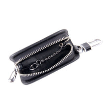 Load image into Gallery viewer, Universal Leather Denim Texture Waist Hanging Zipper Wallets Key Holder Bag (No Include Key)