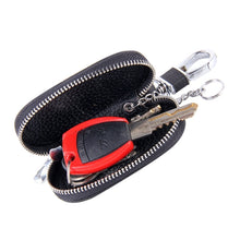 Load image into Gallery viewer, Universal Leather Crocodile Texture Waist Hanging Zipper Wallets Key Holder Bag (No Include Key)