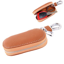 Load image into Gallery viewer, Universal Leather Crocodile Texture Waist Hanging Zipper Wallets Key Holder Bag (No Include Key)