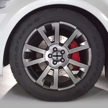 Load image into Gallery viewer, 4 PCS National Flag Metal Car Sticker Wheel Hub Caps Centre Cover Decoration, England  Flag 1