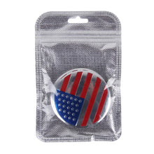 Load image into Gallery viewer, 4 PCS USA Flag Metal Car Sticker Wheel Hub Caps Centre Cover Decoration, USA Flag