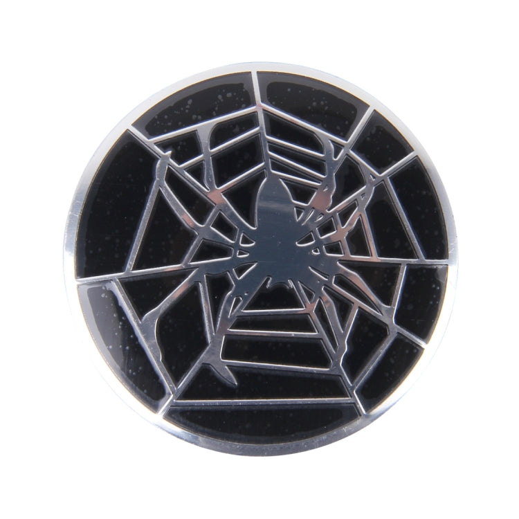4 PCS Spider Metal Car Sticker Wheel Hub Caps Centre Cover Decoration, Spider