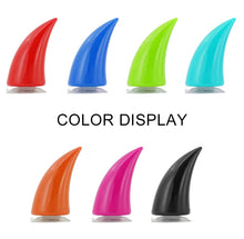 Load image into Gallery viewer, 2 PCS Motorcycle Helmet Devil Decoration Motorbike Helmet Suction Cups Horns Decoration Headwear Sucker