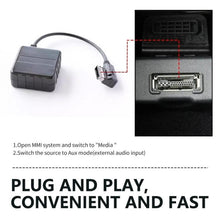 Load image into Gallery viewer, Car Wireless MMI 3G+ Bluetooth AUX Audio Cable Wiring Harness for Audi AMI / Volkswagen MDI, For Audi AMI / Volkswagen MDI