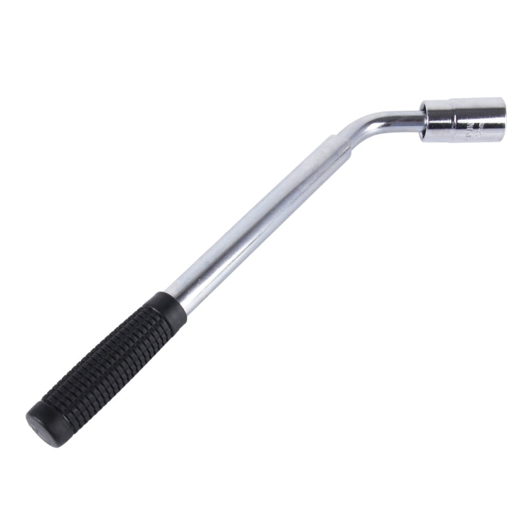 Telescoping Wheel Lug Wrench with Reversible 17mm & 19mm, 21mm & 23mm Socket Adapters And Extended Nonslip Handle from 14.4 inch to 20.5 inch, Telescoping 17mm&19mm 21mm&23mm