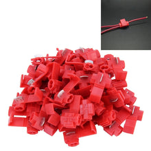Load image into Gallery viewer, 50 PCS Quick Splice Solderless Wire Terminals Connector, Red