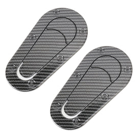 2 PCS Car Imitation Engine Lock Body Decorative Sticker, Lock Body Sticker