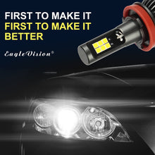 Load image into Gallery viewer, 2 PCS EV15 H8 / H11 DC9-32V / 6W / IP67 Car LED Double Color Fog Light, Cold White Light + Amber Light, EV15 H8 / H11