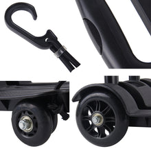 Load image into Gallery viewer, Lightweight Portable Folding Luggage Carts Travel Trolley with Rope