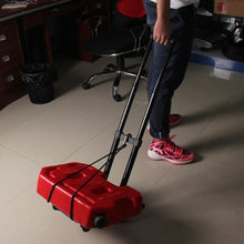 Load image into Gallery viewer, Lightweight Portable Folding Luggage Carts Travel Trolley with Rope
