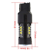 Load image into Gallery viewer, 2 PCS MZ 10W 1080LM 5500K 7440 12 XB-D LED Car Reverse Lights T20 Tail Backup Lamps Car Tail Parking DRL Brake Parking Lights, DC 12-24V, 7440