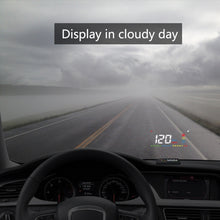 Load image into Gallery viewer, A200 OBD2 3.5 inch Vehicle-mounted Head Up Display Security System, Support Car Speed / Engine Revolving Speed Display / Water Temperature / Voltage, A200