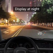 Load image into Gallery viewer, A200 OBD2 3.5 inch Vehicle-mounted Head Up Display Security System, Support Car Speed / Engine Revolving Speed Display / Water Temperature / Voltage, A200