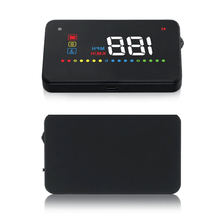A200 OBD2 3.5 inch Vehicle-mounted Head Up Display Security System, Support Car Speed / Engine Revolving Speed Display / Water Temperature / Voltage, A200