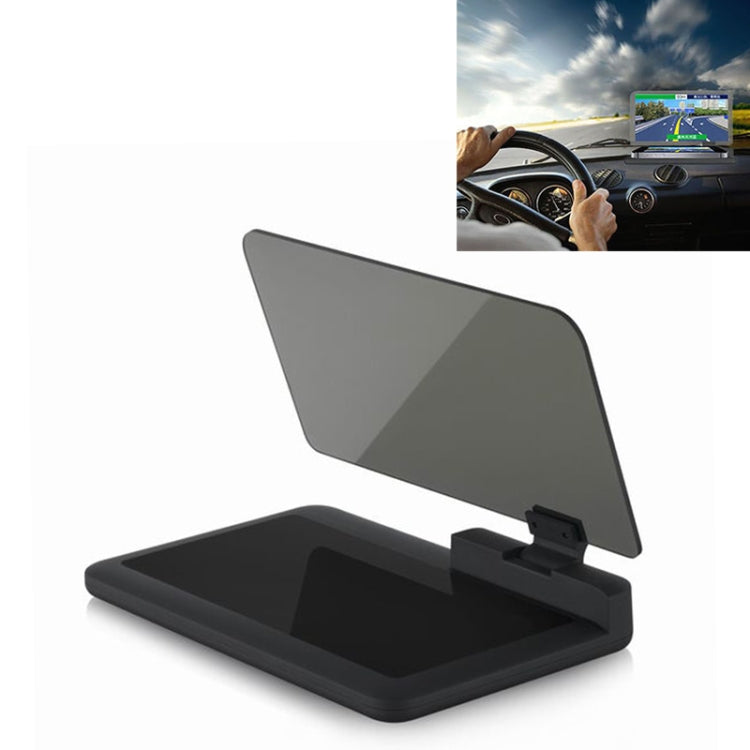 H6 Multi-function Car Smartphone Navigation Head Up Display Holder for 6 Inch Smartphone, H6