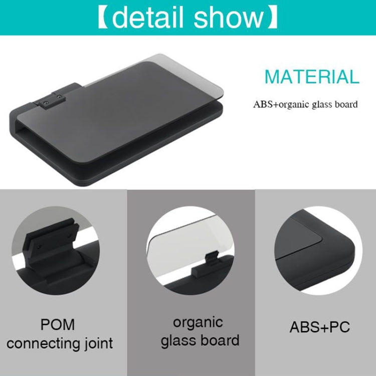 H6 Multi-function Car Smartphone Navigation Head Up Display Holder for 6 Inch Smartphone, H6
