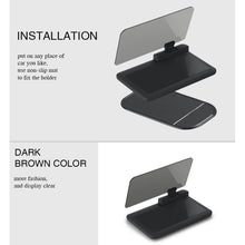 Load image into Gallery viewer, H6 Multi-function Car Smartphone Navigation Head Up Display Holder for 6 Inch Smartphone, H6