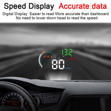 Load image into Gallery viewer, Q5 GPS 4 inch Vehicle-mounted Head Up Display Security System, Support Running Speed &amp; Direction &amp; Distance / Driving Kilometres /, Q5