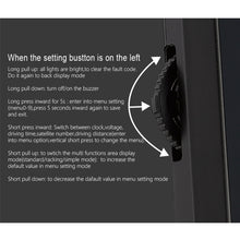 Load image into Gallery viewer, Q5 GPS 4 inch Vehicle-mounted Head Up Display Security System, Support Running Speed &amp; Direction &amp; Distance / Driving Kilometres /, Q5
