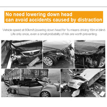 Load image into Gallery viewer, T100 OBD2 4 inch Vehicle-mounted Head Up Display Security System, Support Car Speed / Engine Revolving Speed Display / Instantaneous Fuel Consumption / Detection and Elimination Fault Code, T100