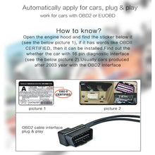 Load image into Gallery viewer, T100 OBD2 4 inch Vehicle-mounted Head Up Display Security System, Support Car Speed / Engine Revolving Speed Display / Instantaneous Fuel Consumption / Detection and Elimination Fault Code, T100