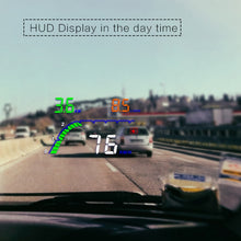 Load image into Gallery viewer, T100 OBD2 4 inch Vehicle-mounted Head Up Display Security System, Support Car Speed / Engine Revolving Speed Display / Instantaneous Fuel Consumption / Detection and Elimination Fault Code, T100