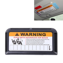 Load image into Gallery viewer, Multi-purpose Car Visor Organizer, Sun Shade Card Storage Pouch Bag