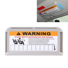 Load image into Gallery viewer, Multi-purpose Car Visor Organizer, Sun Shade Card Storage Pouch Bag