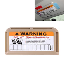 Load image into Gallery viewer, Multi-purpose Car Visor Organizer, Sun Shade Card Storage Pouch Bag
