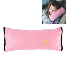 Load image into Gallery viewer, 2 PCS Children Baby Safety Strap Soft Headrest Neck Support Pillow Shoulder Pad for Car Safety Seatbelt