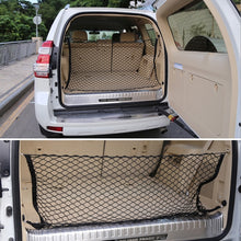 Load image into Gallery viewer, 4 Hook Vehicle Universal Fit Trunk Mesh Cargo Storage Organizer Car Van SUV Back Item Net, Car Van SUV Back Item Net