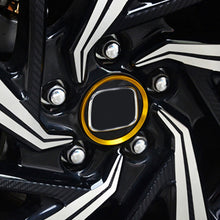 Load image into Gallery viewer, 4 PCS Car Metal Wheel Hub Decoration Ring for BMW 5 Series 2018