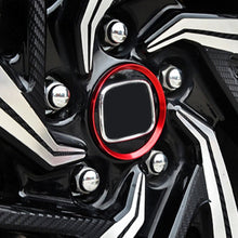 Load image into Gallery viewer, 4 PCS Car Metal Wheel Hub Decoration Ring for BMW 5 Series 2018