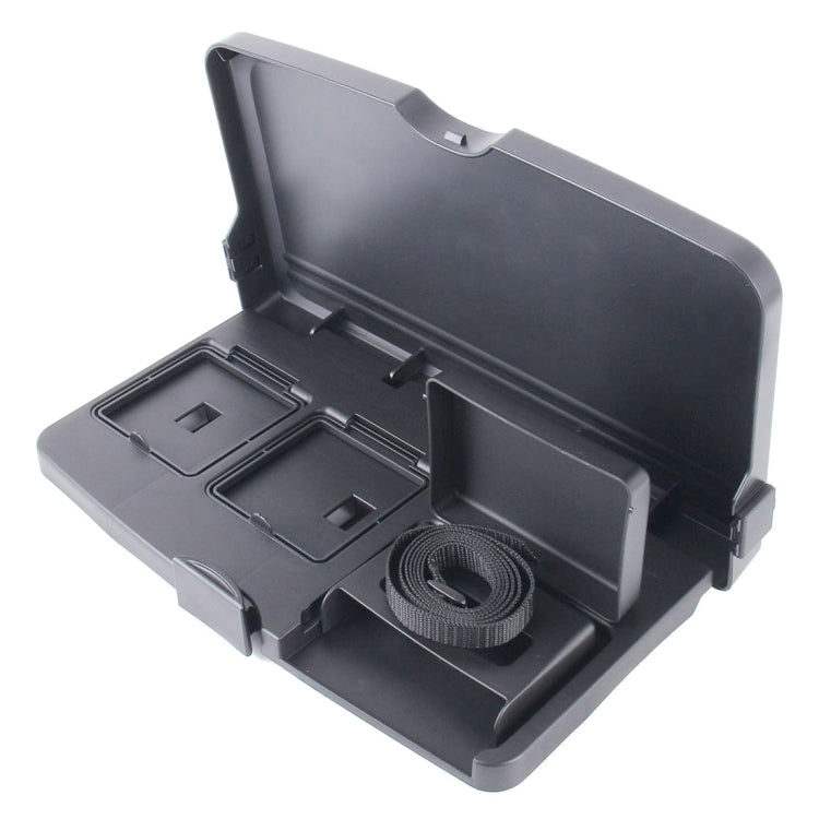SHUNWEI SD-1503 Vehicle Multi-function Foldable Tray Back Seat Table Drink Food Cup Holder Travel Dining Tray Organzier, SD-1503