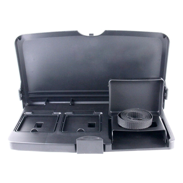 SHUNWEI SD-1503 Vehicle Multi-function Foldable Tray Back Seat Table Drink Food Cup Holder Travel Dining Tray Organzier, SD-1503