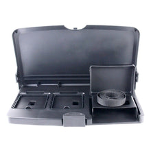 Load image into Gallery viewer, SHUNWEI SD-1503 Vehicle Multi-function Foldable Tray Back Seat Table Drink Food Cup Holder Travel Dining Tray Organzier, SD-1503