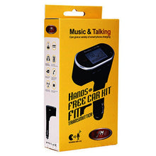 Load image into Gallery viewer, 630C Chicken Leg Shape Car Stereo Radio MP3 Audio Player, Bluetooth Hands-free Car Kit FM Transmitter, 630C