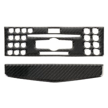 Load image into Gallery viewer, 2 PCS Car CD Adjustment Frame Carbon Fiber Decorative Sticker for Mercedes-Benz W204 2007-2010, CD Adjustment Frame (A)