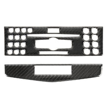 Load image into Gallery viewer, 2 PCS Car CD Adjustment Frame Carbon Fiber Decorative Sticker for Mercedes-Benz W204 2007-2010, CD Adjustment Frame (B)