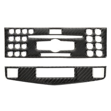 Load image into Gallery viewer, 2 PCS Car CD Adjustment Frame Carbon Fiber Decorative Sticker for Mercedes-Benz W204 2007-2010, Right Driving, CD Adjustment Frame (C), Right Driving