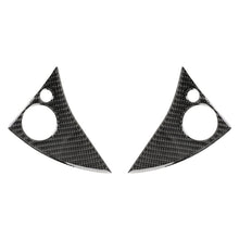 Load image into Gallery viewer, 2 PCS Car Steering Wheel Button Carbon Fiber Decorative Sticker for Mercedes-Benz W204 2007-2010, Steering Wheel Button