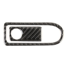 Load image into Gallery viewer, 2 PCS Car Passenger Seat Storage Box Handle Carbon Fiber Decorative Sticker for Mercedes-Benz W204 2007-2013, Passenger Seat Storage Box Handle