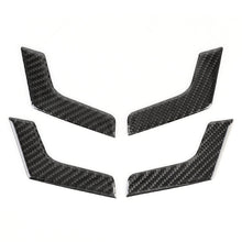 Load image into Gallery viewer, 4 PCS Car Door Inner Handle Panel Carbon Fiber Decorative Sticker for Mercedes-Benz W204 2007-2013, Door Inner Handle Panel