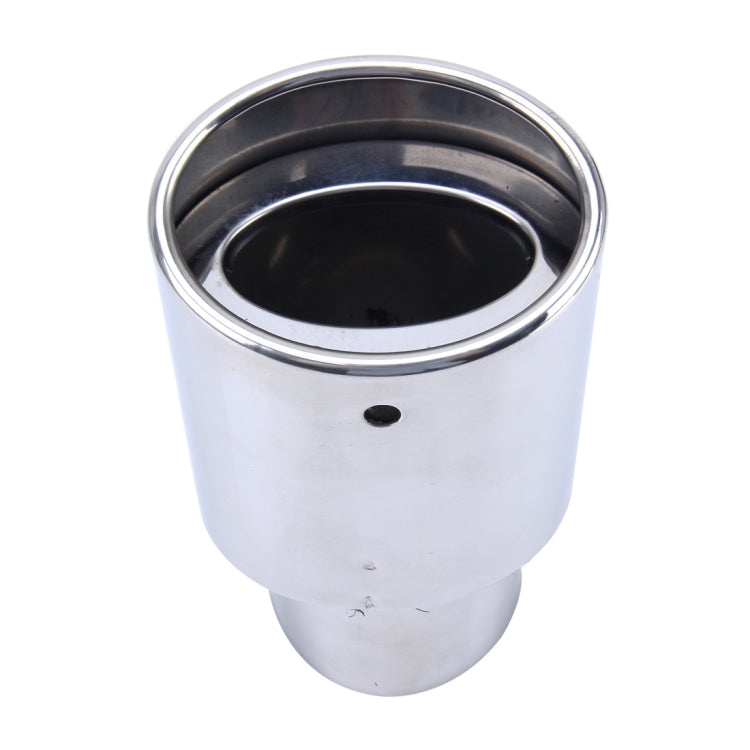 6046 Car Automobile Exhaust Pipe Muffler Modification Stainless Steel Tail Pipes (Inner Diameter 61mm), 6046  61mm