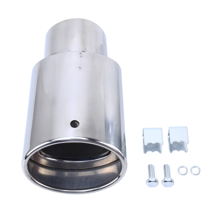 6046 Car Automobile Exhaust Pipe Muffler Modification Stainless Steel Tail Pipes (Inner Diameter 61mm), 6046  61mm