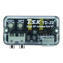 Load image into Gallery viewer, TSK TD-22 Car Stereo Speaker Level Converter, High VF Rotates Low VF, Car High VF Rotates Low VF Converter