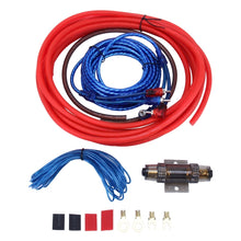 Load image into Gallery viewer, 1200W 10GA Car Copper Clad Aluminum Power Subwoofer Amplifier Audio Wire Cable Kit with 60Amp Fuse Holder, YH-4GA, YH-6GA, YH-8GA, YH-10GA